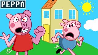 Peppa Becomes Piggy  ROBLOX ANIMATION [upl. by Ycak]