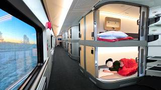 12 Hours on World’s First Capsule Hotel Sleeper Train  🇦🇹Austria🇩🇪Germany [upl. by Aenahs]