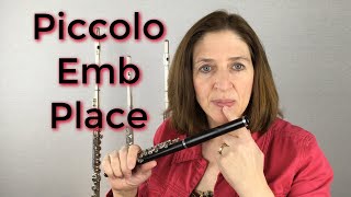 Piccolo Embouchure Placement  FluteTips 24 [upl. by Anibur764]