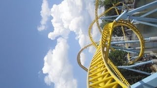 SkyRush Front Seat onride HD POV Hersheypark [upl. by Ylluz]