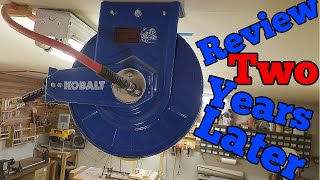 Tool Review After 2 Years Kobalt Air Hose Reel [upl. by Reema]