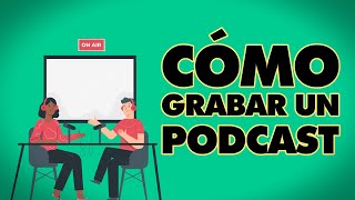 CÓMO GRABAR y subir un PODCAST GRATIS guía paso a paso con AUDACITY y ANCHORFM [upl. by Olodort]