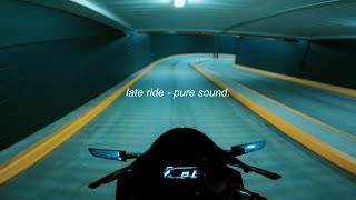 late ride  pure sound yamaha r7 [upl. by Harty]