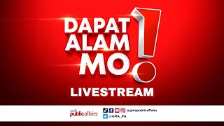 Dapat Alam Mo Livestream September 18 2024  Replay [upl. by Yneffit]