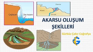 Akarsu oluşum şekilleri gürbüzçakırcoğrafya akarsuhavzası [upl. by Rubin]