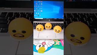 Puking Egg Yolk Ball With Yellow Goop pukingball stressball asmr funny fyp shorts viralvideo [upl. by Migeon249]