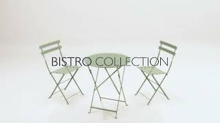 Installation of Fermob BISTRO furniture [upl. by Oniram]