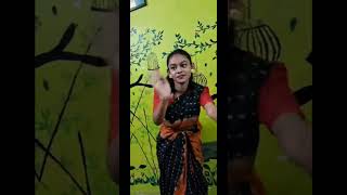 Aj bosonter Gaye holud Shimul polash Dance cover by Tapaswini [upl. by Lerat]