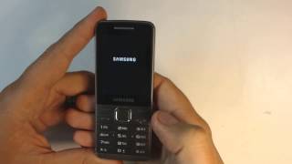 Samsung S5610 factory reset [upl. by Aztiram]