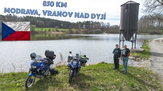 Jarních 850 Km  Transalp 650 amp Vstrom 1050 XT [upl. by Longerich577]