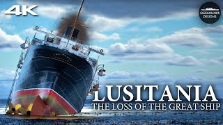 The Tragic Sinking of RMS Lusitania [upl. by Neehs587]