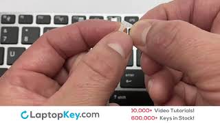 HP Keyboard Keys Repair Installation EliteBook ZBook G5 850G5 755 G5 L14366 HPM17B7 [upl. by Lledrac]