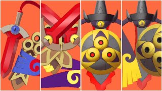 FULL HONEDGE EVOLUTION TEAM Shiny Honedge Shiny Doublade Shiny Aegislash Blade Form [upl. by Goldsworthy761]