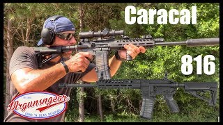 Caracal® CAR816 A2 Piston Operated AR15 Review Improved HK416 [upl. by Cecily]