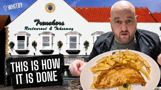 Is TRENCHERS of Whitby THE BEST FISH amp CHIP SHOP in the UK   This is the most REQUESTED Review [upl. by Goldfinch590]