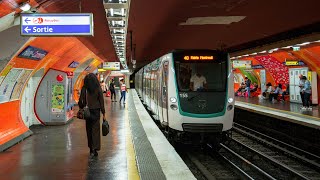 Cabine Metro RATP Ligne 9  Sèvres  Montreuil [upl. by Bleier]