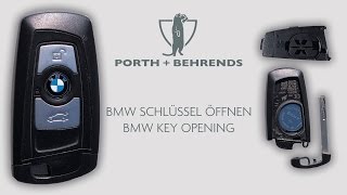 BMW SCHLÜSSEL ÖFFNENBMW KEY OPENING [upl. by Shewchuk287]