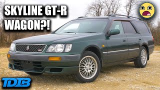 Nissan Stagea RS4 Review The GTR Wagon [upl. by Aititil]