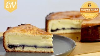 French Basque Cake Recipe Gâteau Basque  Williams Kitchen [upl. by Odnavres]