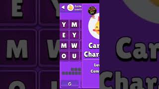 Wordoo game Name Word Level Cartoon Characters 25 Complete TapCent Earning App Muzamal Game Center [upl. by Ledah984]