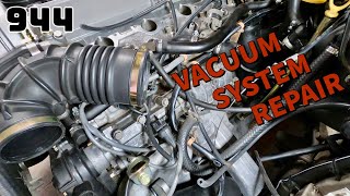 Porsche 944 – Vacuum Leak Repair Parts Routing amp Functionality Overview [upl. by Haonam]