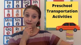 TRANSPORTATION Part 2  Preschool and Kindergarten Activities [upl. by Figge]