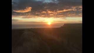 Yorkshire Coast Wildcamp with the Trekkertent Stealth 1 [upl. by Dymoke479]