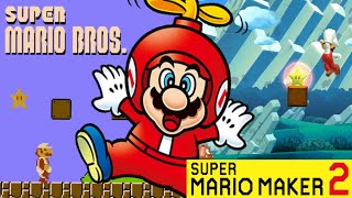 Super Mario Bros Remastered in Super Mario Maker 2 [upl. by Acirre]