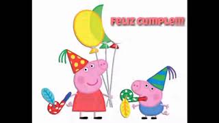 Feliz Cumpleaños  Canta con Peppa el Feliz Cumpleaños [upl. by Niknar629]