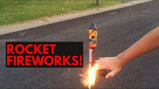 LIGHTING FIREWORKS ROCKETS BEFORE THE 4TH OF JULY  Lighting Fireworks [upl. by Levesque10]