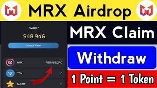 Monorix Airdrop Withdrawal  Monorix Airdrop Connect Wallet  Monorix Airdrop MRX Withdraw Update [upl. by Jori]