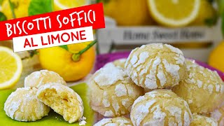 Biscotti soffici al limone consigli per averli morbidissimi [upl. by Anoirtac]