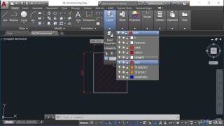 AutoCAD Tutorial  DIM Command [upl. by Quin467]