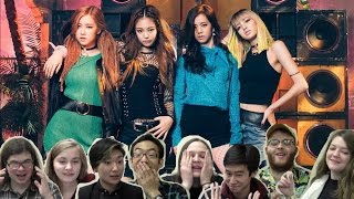 Classical Musicians React BLACKPINK Whistle vs Boombayah [upl. by Aedrahs367]