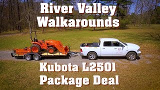 Kubota L2501 Tractor Walk Around [upl. by Eilssel747]