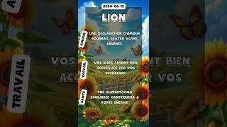 Horoscope Lion 13 Juin 2024 [upl. by Buchalter241]