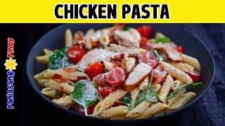 Creamy Chicken Pasta with Bacon [upl. by Noreik]