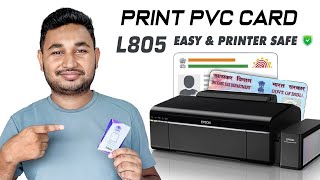 PVC ID Card Printing 2024  Easy amp Safe Way For Your Printer [upl. by Gabriella]