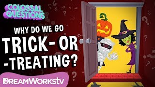 Why Do We Go TrickorTreating  COLOSSAL QUESTIONS [upl. by Lobiv495]