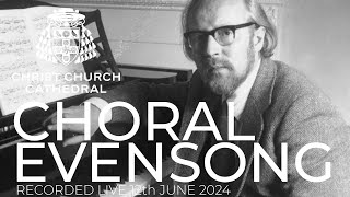 Choral Evensong  Recorded live Wednesday 12th June 2024 [upl. by Eckblad]