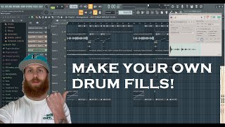 HOW TO MAKE YOUR OWN DRUM FILLS IN FL STUDIO MAKING A BEAT IN FL STUDIO [upl. by Farrow]