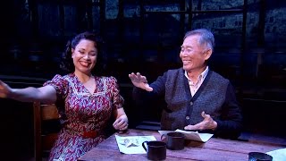 Broadway Video ALLEGIANCE Starring George Takei Lea Salonga amp Telly Leung [upl. by Eenafets]