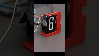 How to make a Split Flap Display diyprojects 3dprinting arduino [upl. by Magas]