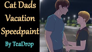 Cat Dads Vacation Speedpaint [upl. by Huntley766]