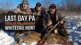 PA Flintlock Muzzleloader Whitetail Hunt [upl. by Naruq502]