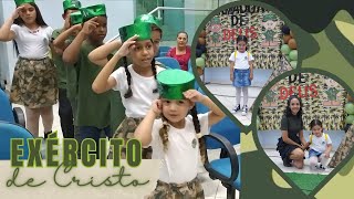 Coreografia Soldadinho  Cristina Mel Culto Infantil A Armadura de Deus [upl. by Annoyi575]