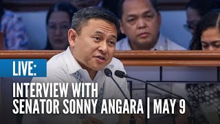 LIVE Interview with Senator Sonny Angara  May 9 [upl. by Holder]