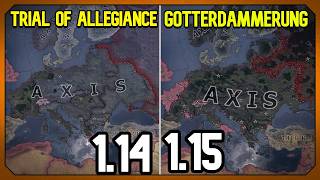 114 AAT vs 115 Götterdämmerung HOI4 AI Timelapse [upl. by Ronica]