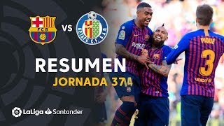 Resumen de FC Barcelona vs Getafe CF 20 [upl. by Anitram]