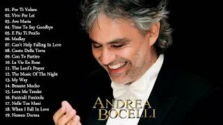 Andrea Bocelli Greatest Hits  Andrea Bocelli Best Songs Live Collection [upl. by Okoyik]